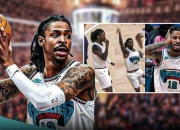 莫兰特三巨头联手，险胜得分突破，爵士冲击季后赛！