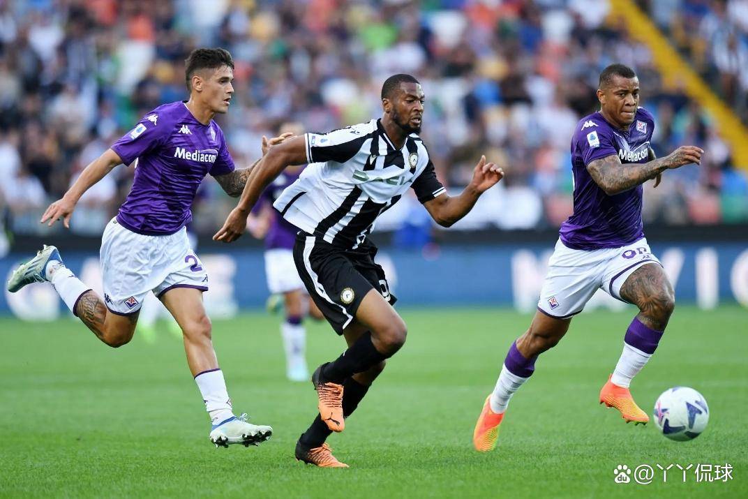 乌迪内斯客场击败佛罗伦萨，取得关键三分